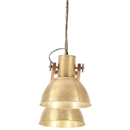 vidaXL Lampe suspendue industrielle 25 W Laiton 109 cm E27