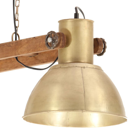 vidaXL Lampe suspendue industrielle 25 W Laiton 109 cm E27