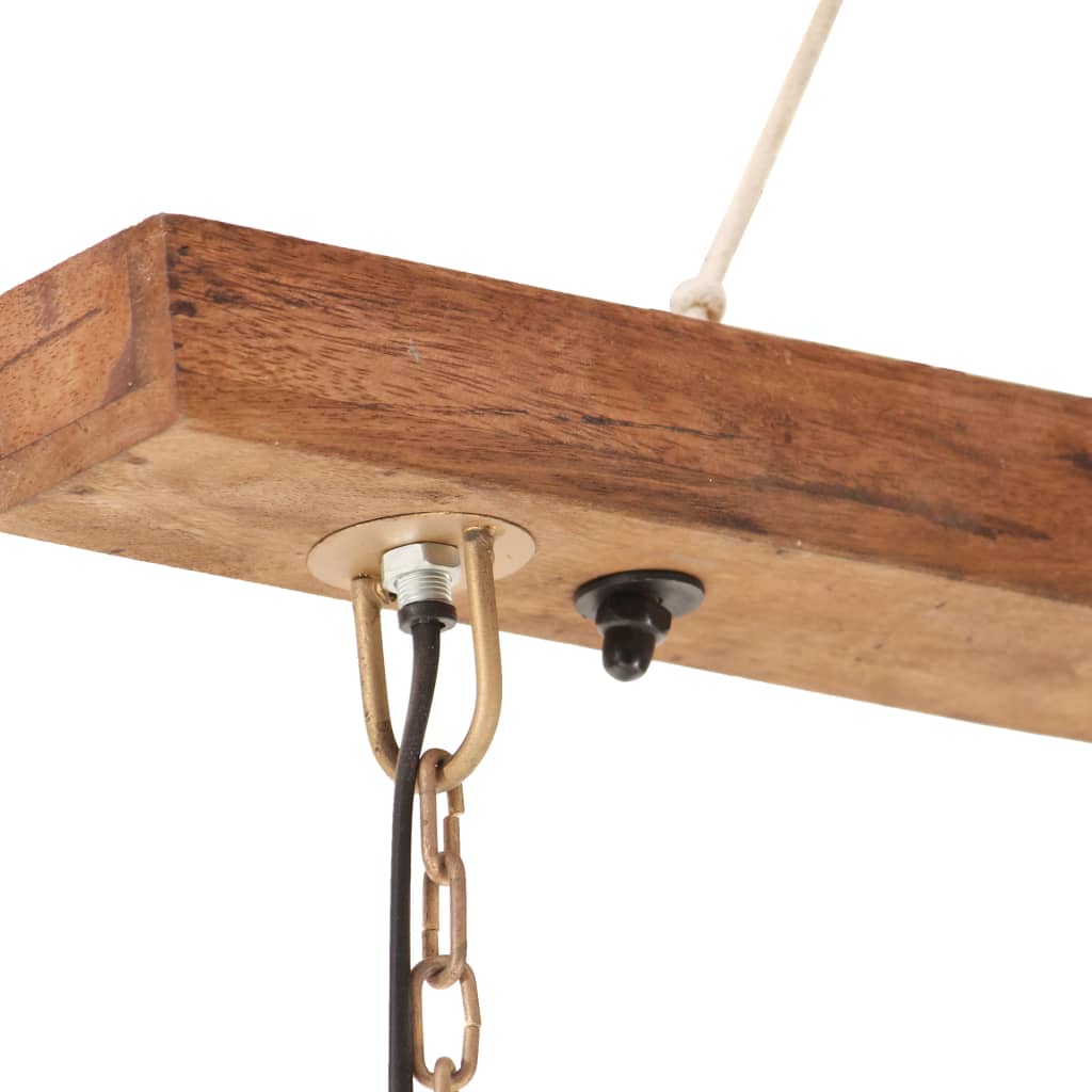 vidaXL Lampe suspendue industrielle 25 W Laiton 109 cm E27