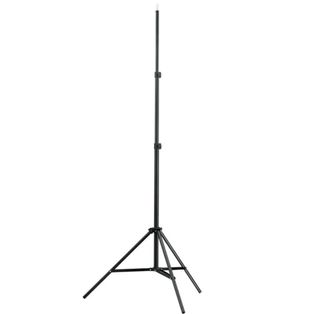 vidaXL Kit de studio photo avec toile de fond lampes et parapluies