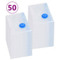 vidaXL Sacs de voyage sous vide Sacs de vêtements 120x70 cm 50 pcs