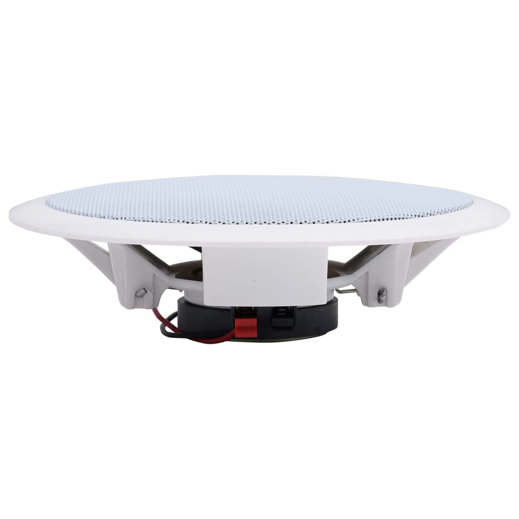 vidaXL Haut-parleurs muraux et de plafond intégrés 2 pcs 80 W
