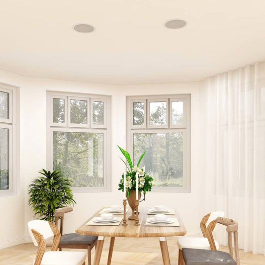 vidaXL Haut-parleurs muraux et de plafond intégrés 2 pcs 120 W
