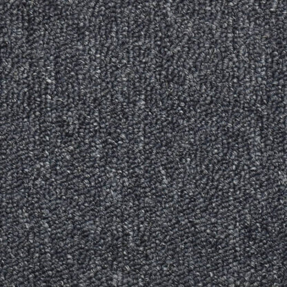 vidaXL Tapis de marches d'escalier 15 pcs Gris foncé et bleu 56x17x3cm
