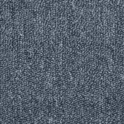 vidaXL Tapis de marches d'escalier 15 pcs Gris foncé et bleu 65x24x4cm