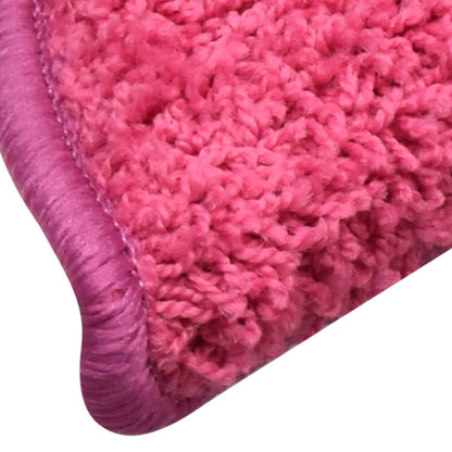 vidaXL Tapis de marches d'escalier 15 pcs Rose 56x17x3 cm