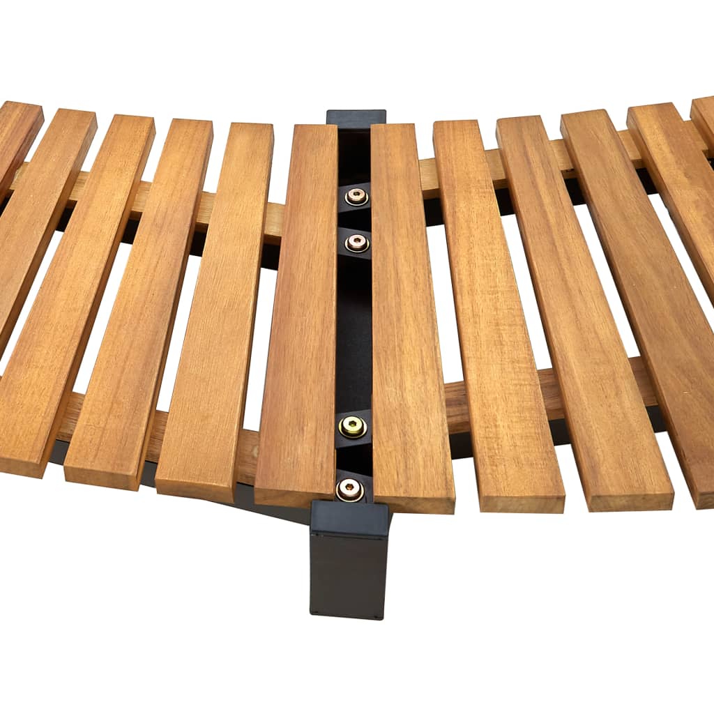 vidaXL Cadre de spa 273x53 cm bois d'acacia massif