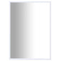 vidaXL Miroir Blanc 70x50 cm
