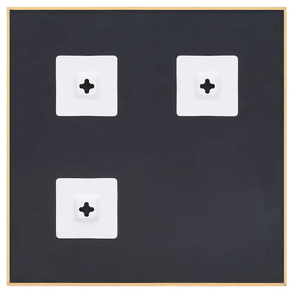 vidaXL Miroir Doré 40x40 cm
