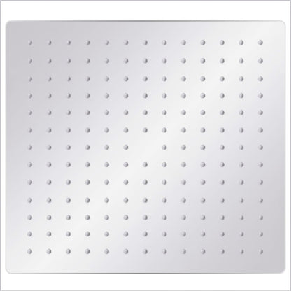vidaXL Pomme de douche pluie Acier inoxydable 304 30x30 cm Carrée