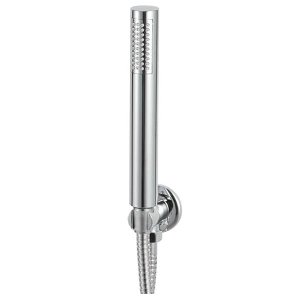 vidaXL Système de douche Acier inoxydable 201 Argenté