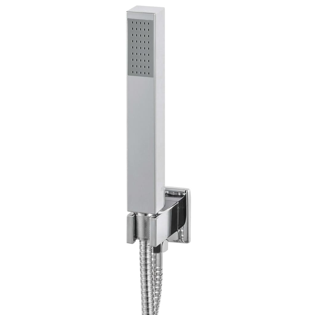 vidaXL Système de douche Acier inoxydable 201 Argenté