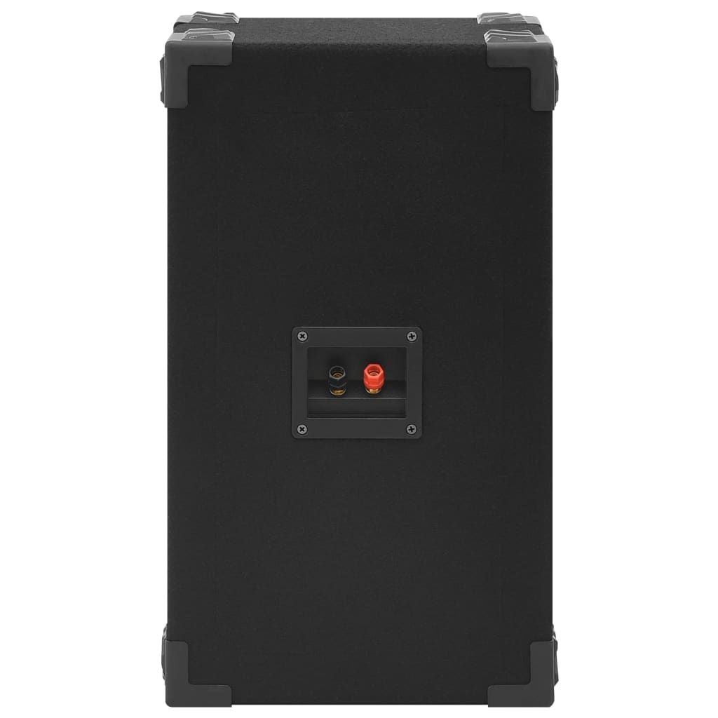 vidaXL Haut-parleurs scène Hifi passifs professionnels 2 pcs 800W Noir