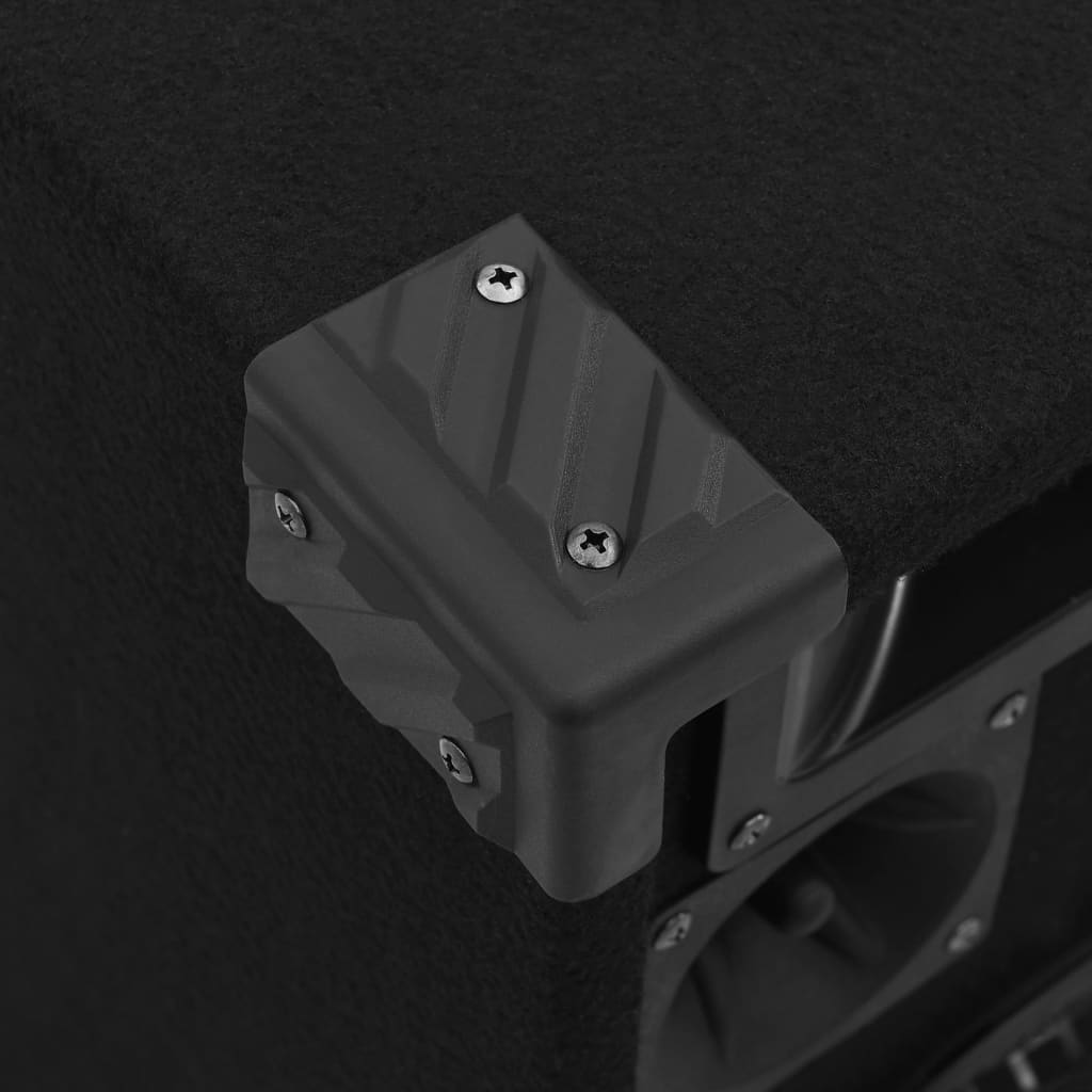 vidaXL Haut-parleurs scène Hifi passifs professionnels 2 pcs 800W Noir