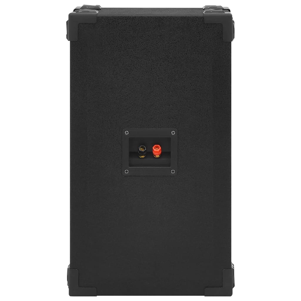 vidaXL Haut-parleurs scène Hifi passifs professionnels 2 pcs 800W Noir