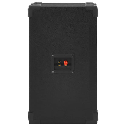 vidaXL Haut-parleurs scène Hifi passifs professionnels 2 pcs 800W Noir