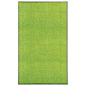 vidaXL Paillasson lavable Vert 90x150 cm