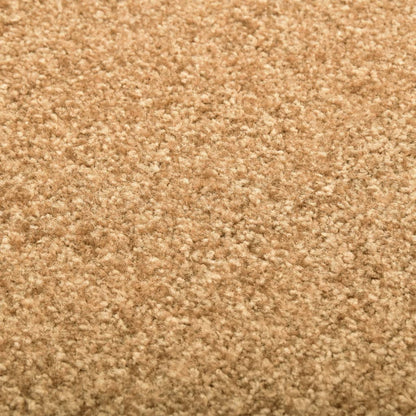vidaXL Paillasson lavable Crème 60x180 cm
