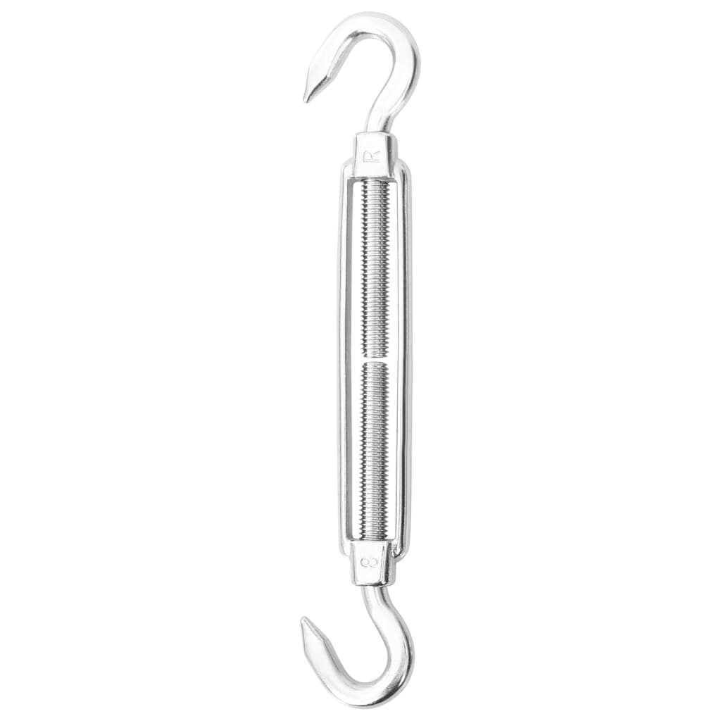 vidaXL Jeu d'accessoires de voile d'ombrage 9 pcs Acier inoxydable