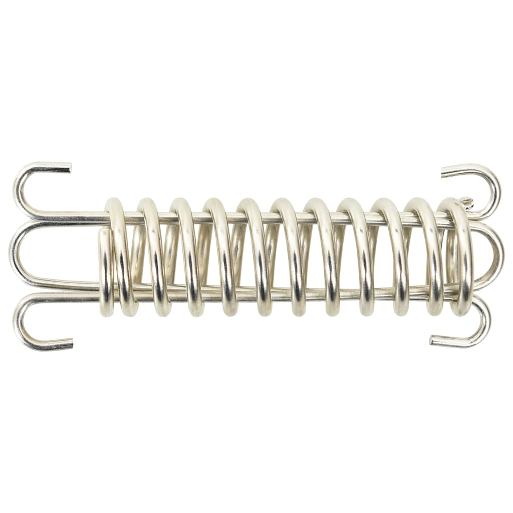 vidaXL Verrous à ressort pour voile d'ombrage 5 pcs Acier inoxydable