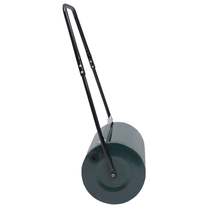 vidaXL Rouleau à gazon Vert et noir 63 cm 50 L