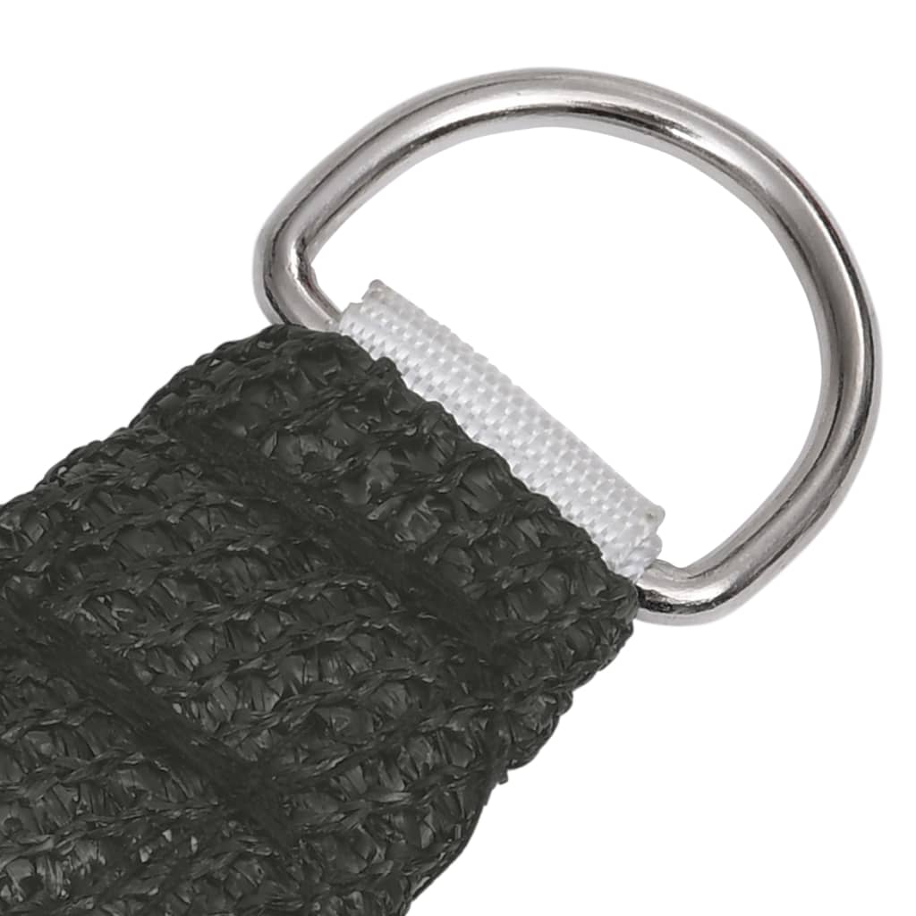 vidaXL Voile d'ombrage 160 g/m² Anthracite 2x2,5 m PEHD