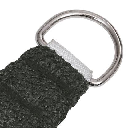 vidaXL Voile d'ombrage 160 g/m² Anthracite 2x2,5 m PEHD