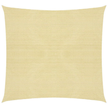 vidaXL Voile d'ombrage 160 g/m² Beige 4,5x4,5 m PEHD