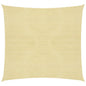 vidaXL Voile d'ombrage 160 g/m² Beige 4,5x4,5 m PEHD