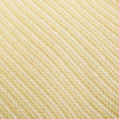 vidaXL Voile d'ombrage 160 g/m² Beige 3x4x5 m PEHD