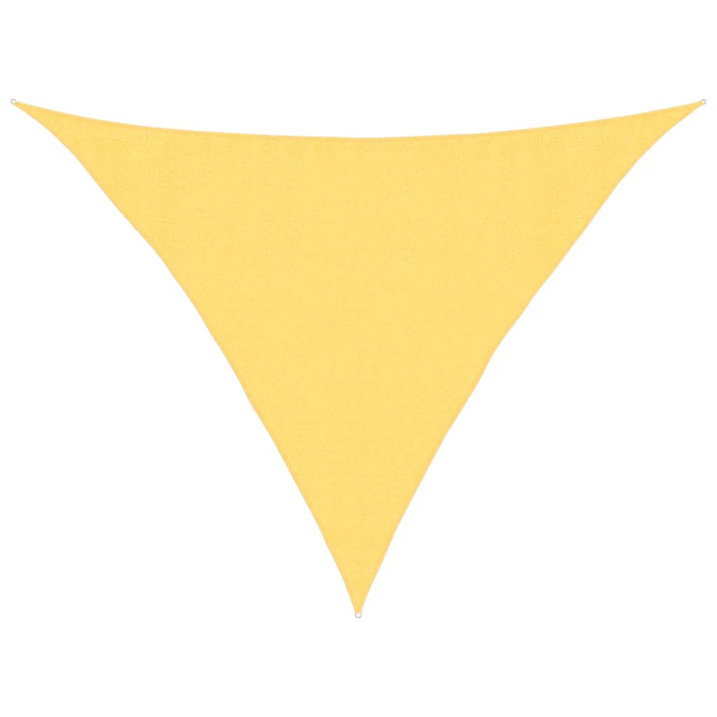 vidaXL Voile d'ombrage 160 g/m² Marron 3,5x3,5x4,9 m PEHD