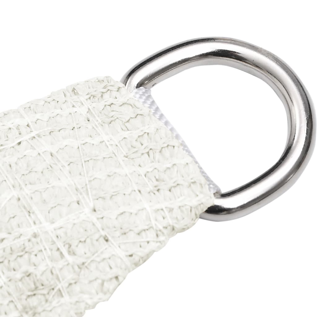 vidaXL Voile d'ombrage 160 g/m² Blanc 2x4,5 m PEHD