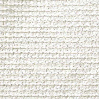 vidaXL Voile d'ombrage 160 g/m² Blanc 3x6 m PEHD
