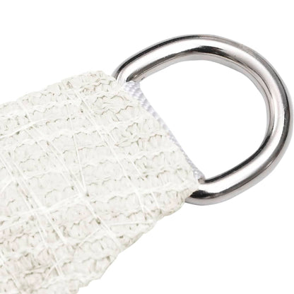 vidaXL Voile d'ombrage 160 g/m² Blanc 3,5x5 m PEHD