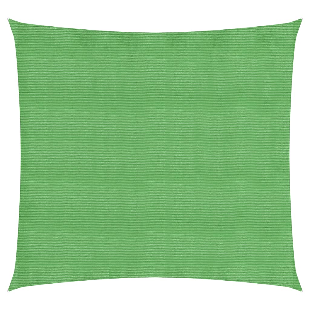 vidaXL Voile d'ombrage 160 g/m² Vert clair 3x3 m PEHD