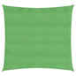 vidaXL Voile d'ombrage 160 g/m² Vert clair 4,5x4,5 m PEHD