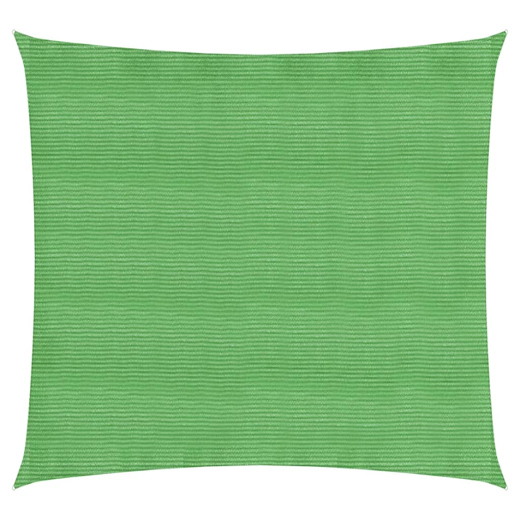 vidaXL Voile d'ombrage 160 g/m² Vert clair 2x2,5 m PEHD
