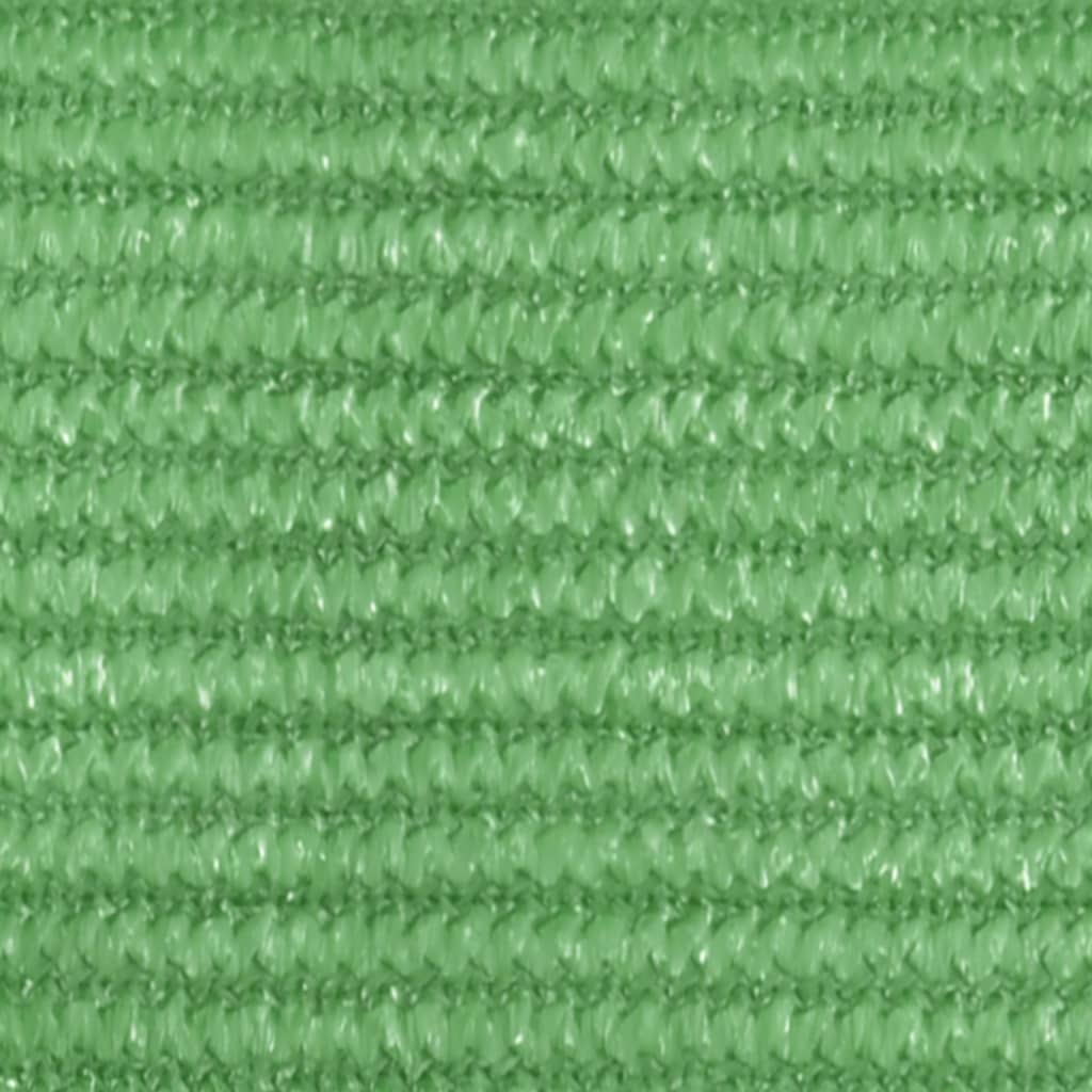 vidaXL Voile d'ombrage 160 g/m² Vert clair 2x2,5 m PEHD