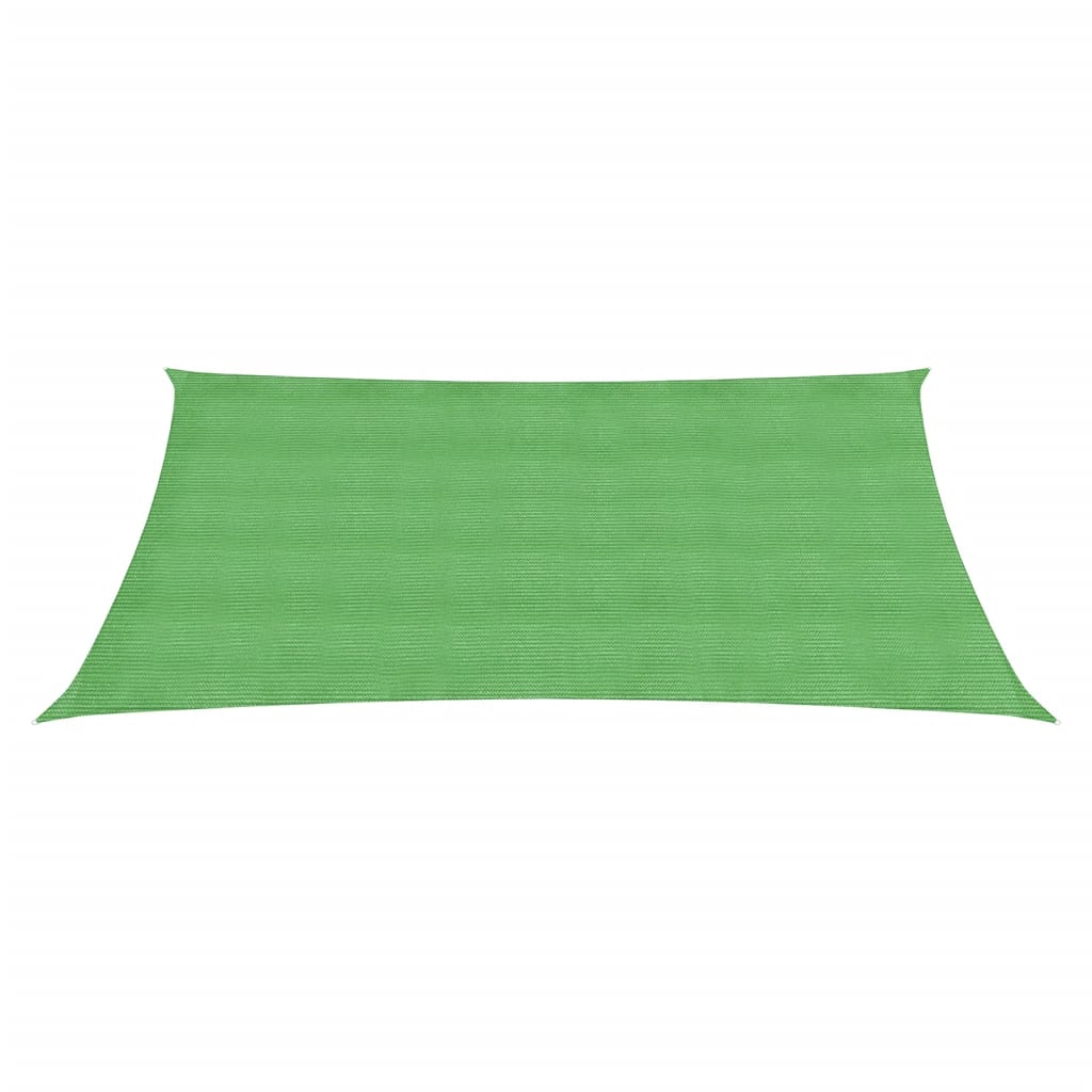 vidaXL Voile d'ombrage 160 g/m² Vert clair 2x3 m PEHD