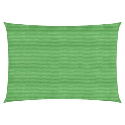 vidaXL Voile d'ombrage 160 g/m² rectangulaire vert clair 2x3,5 m PEHD