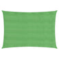 vidaXL Voile d'ombrage 160 g/m² Vert clair 2,5x4,5 m PEHD