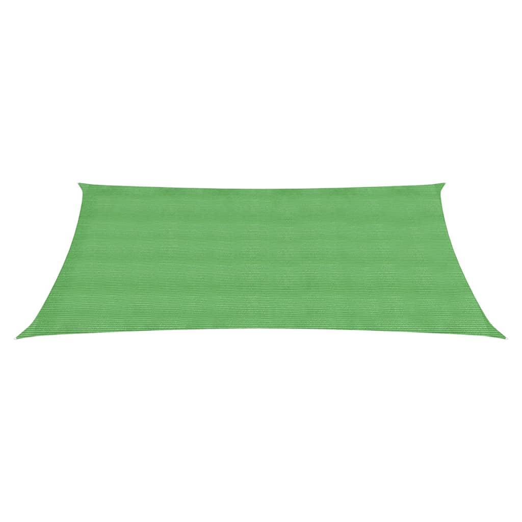 vidaXL Voile d'ombrage 160 g/m² Vert clair 2,5x4,5 m PEHD