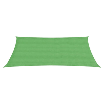 vidaXL Voile d'ombrage 160 g/m² rectangulaire vert clair 2,5x5 m PEHD