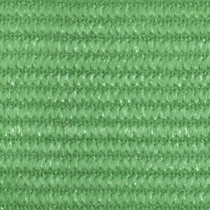 vidaXL Voile d'ombrage 160 g/m² rectangulaire vert clair 2,5x5 m PEHD