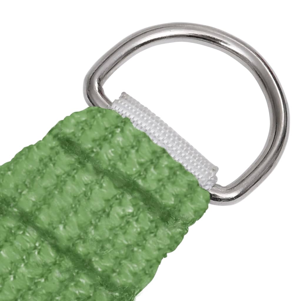 vidaXL Voile d'ombrage 160 g/m² Vert clair 3x5 m PEHD