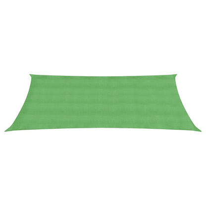 vidaXL Voile d'ombrage 160 g/m² Vert clair 4x7 m PEHD