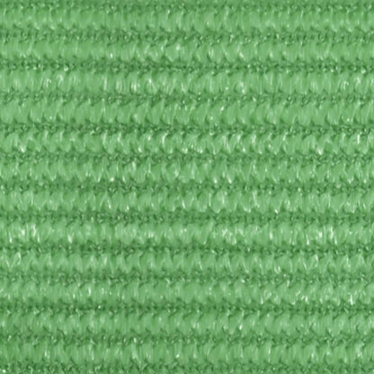 vidaXL Voile d'ombrage 160 g/m² Vert clair 4x7 m PEHD