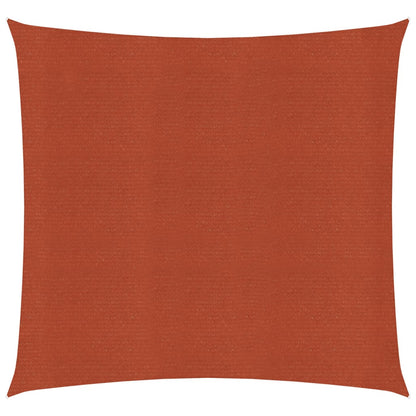 vidaXL Voile d'ombrage 160 g/m² Terre cuite 2x2,5 m PEHD