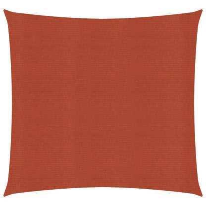 vidaXL Voile d'ombrage 160 g/m² Terre cuite 2,5x3 m PEHD