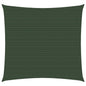 vidaXL Voile d'ombrage 160 g/m² Vert foncé 2,5x2,5 m PEHD